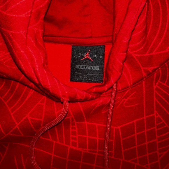Two Jordan Hoodie with Spider-Like Graphics - Picture 11 of 14
